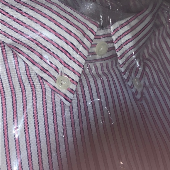 NEW Brooks Brothers Slim Fit striped men’s button down stripe dress shirt 15H34 - Picture 5 of 5